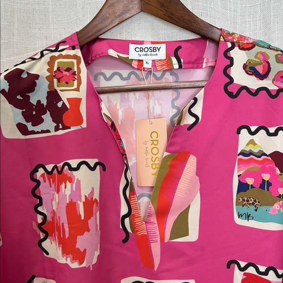 Crosby Memory Lane Maggie Tunic Top Size X-Large Brand New W/Tags - Picture 4 of 12